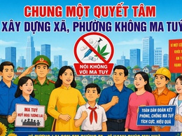 Phường Long Biên hưởng ứng chiến dịch truyền thông phòng, chống ma túy năm 2026