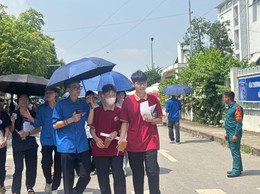 Quang Minh: Ngày thi đầu tiên vào lớp 10 diễn ra an toàn, nghiêm túc, đúng quy chế