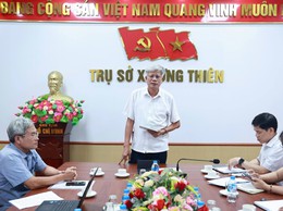 Xã Ứng Thiên kiểm tra công tác quản lý giết mổ, vận chuyển và kinh doanh động vật, sản phẩm động vật