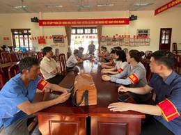 Hoài Đức thực hiện cưỡng chế kiểm đếm bắt buộc để thực hiện dự án khu đấu giá quyền sử dụng đất thôn Chiền