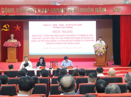 Phường Xuân Phương quán triệt, triển khai Nghị quyết về công tác GPMB Dự án đường 70 và triển khai nhiệm vụ trọng tâm tháng 6/2026