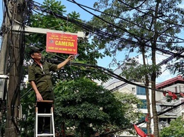 Phường Yên Hòa lan tỏa mô hình xã hội hóa lắp đặt camera AI bảo đảm an ninh, trật tự tại cơ sở
