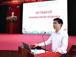 Vĩnh Thanh tổ chức Hội nghị sinh hoạt dưới cờ tháng 6 năm 2026