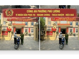 Công an phường Phú Lương nhanh chóng tìm lại xe máy bị mất, trao trả cho người dân