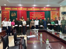 Xã Thiên Lộc tổ chức 4 đoàn thăm, động viên chiến sĩ mới nhập ngũ năm 2026