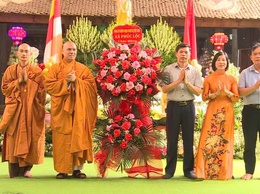 Trang nghiêm Đại lễ Phật đản Phật lịch 2570 tại chùa Hiển Quang
