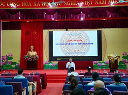 XÃ KIM ANH TỔ CHỨC TẬP HUẤN, TUYÊN TRUYỀN VÀ KÝ CAM KẾT BẢO ĐẢM AN TOÀN THỰC PHẨM NĂM 2026
