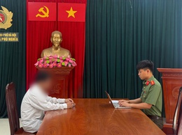 Công an xã Phú Nghĩa xử lý trường hợp đăng tải thông tin sai sự thật trên mạng xã hội