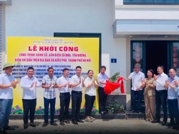 Xã Kiều Phú tổ chức Lễ khởi công công trình gắn số nhà, tên đường, biển chỉ dẫn trên địa bàn xã