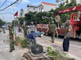 Xã Liên Minh: Quyết liệt lập lại trật tự đô thị, trả lại đường thông hè thoáng