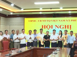 Phúc Thọ hoàn thành chuyển giao Hội Người cao tuổi, Hội Chữ thập đỏ về trực thuộc Ủy ban MTTQ Việt Nam xã