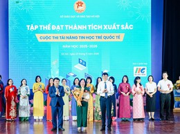 Phường Tây Hồ đạt thành tích xuất sắc tại cuộc thi tài năng tin học trẻ quốc tế TP. Hà Nội năm học 2025 - 2026