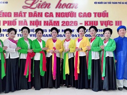 Hồng Vân tỏa sáng tại liên hoan Dân ca Thủ đô 2026 – xuất sắc giành giải ba, khẳng định vị thế điểm sáng văn hóa trên vùng đất nông thôn mới kiểu mẫu