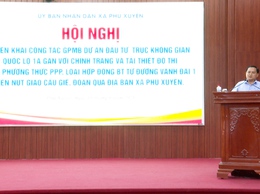 Xã Phú Xuyên triển khai công tác giải phóng mặt bằng Dự án Trục không gian Quốc lộ 1A