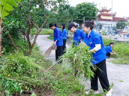 Tuổi trẻ Thượng Phúc lan tỏa ý thức bảo vệ môi trường từ những hành động thiết thực