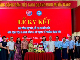 Phường Ô Chợ Dừa tăng cường chất lượng y tế cơ sở