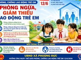 PHƯỢNG DỰC TĂNG CƯỜNG TRUYỀN THÔNG PHÒNG NGỪA, GIẢM THIỂU LAO ĐỘNG TRẺ EM