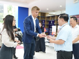 Đoàn công tác Đại sứ quán Đan Mạch ấn tượng với mô hình phục vụ hành chính công của Hà Nội