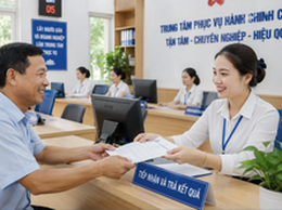 Thông báo Danh mục các thủ tục hành chính thuộc phạm vi giải quyết của UBND xã, các phòng thuộc UBND xã Ô Diên