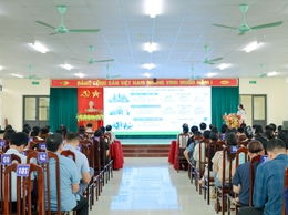 Xã Suối Hai tổ chức tập huấn hệ thống quản trị thực thi nhiệm vụ và đánh giá cán bộ theo (OKR/KPI)