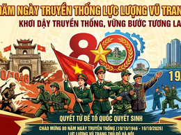 Hòa Phú triển khai Kế hoạch tổ chức các hoạt động kỷ niệm 80 năm Ngày truyền thống Lực lượng vũ trang Thủ đô (19/10/1946 - 19/10/2026)