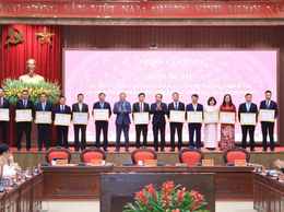 Ô Diên tiếp sóng trực tuyến sơ kết 01 năm vận hành chính quyền địa phương hai cấp trên địa bàn thành phố Hà Nội
