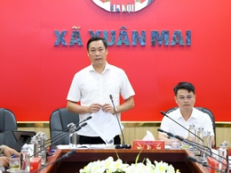 Xã Xuân Mai tổ chức dự hội nghị thống nhất phương án quản lý hoạt động tại khu vực Đồi Bù xã Xuân Mai và nghe báo cáo phát triển du lịch Đồi Bù