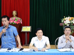 Xuân Mai tổ chức hội nghị đối thoại, với các hộ gia đình, cá nhân chưa đồng thuận với phương án bồi thường, hỗ trợ tái định cư thực hiện giải phóng mặt bằng Dự án cải tạo, nâng cấp Quốc lộ 6 đoạn Ba la - Xuân Mai