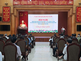 Phường Tây Hồ tổ chức Hội nghị triển khai Kế hoạch lấy ý kiến nhân dân về phương án sắp xếp tổ dân phố