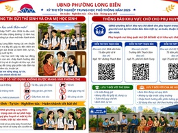 Thông tin về điểm thi và khu vực chờ phụ huynh kỳ thi tốt nghiệp thpt năm 2026