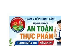BẢO ĐẢM AN TOÀN THỰC PHẨM TRONG MÙA THI