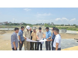 Ban Thường trực Uỷ ban MTTQ Việt Nam phường Long Biên, Ban giám sát đầu tư của cộng đồng giám sát 02 dự án đầu tư công trên địa bàn phường