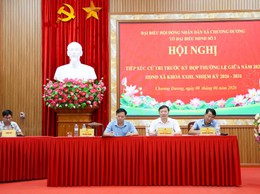 Tổ đại biểu số 2, 3 và 4 HĐND xã Chương Dương tiếp xúc cử tri trước kỳ họp thứ 2, HĐND xã khóa XXIII, nhiệm kỳ 2026-2031