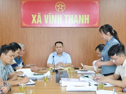XÃ VĨNH THANH TỔ CHỨC ĐỐI THOẠI, VẬN ĐỘNG CÁC HỘ DÂN THÔN HẢI BỐI THỰC HIỆN CÔNG TÁC GIẢI PHÓNG MẶT BẰNG