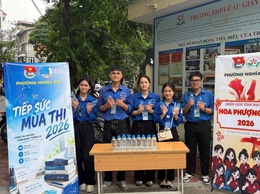 TUỔI TRẺ PHƯỜNG NGHĨA ĐÔ CHUNG TAY TIẾP SỨC MÙA THI NĂM 2026