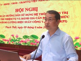 NÂNG CAO HIỆU QUẢ QUẢN TRỊ, ĐIỀU HÀNH: XÃ THẠCH THẤT TRIỂN KHAI TẬP HUẤN HANOIWORK VÀ OKR/KPI