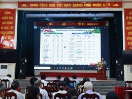 XÃ ỨNG THIÊN TRIỂN KHAI LẤY Ý KIẾN NHÂN DÂN VỀ ĐỀ ÁN SẮP XẾP THÔN