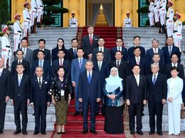Tổng Bí thư, Chủ tịch nước Tô Lâm tiếp Trưởng đoàn các nước, chuyên gia, học giả và đại diện các tổ chức quốc tế tham dự Diễn đàn Tương lai ASEAN 2026