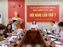Ban Chấp hành Đảng bộ phường Dương Nội tổ chức thành công Hội nghị lần thứ 7