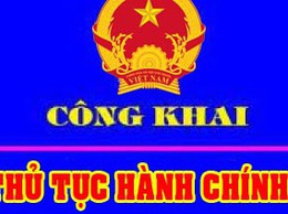 UBND xã Đông Anh công khai thủ tục hành chính thuộc thẩm quyền giải quyết của UBND cấp xã