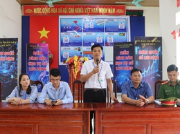 Xã Mỹ Đức triển khai thí điểm mô hình “Chính quyền số lưu động” tại thôn Gốc Báng