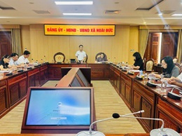 Ban Kinh tế - ngân sách xã Công bố Quyết định và triển khai kế hoạch giám sát về việc thực hành tiết kiệm, chống lãng phí trong lĩnh vực quản lý, sử dụng trụ sở công sau sắp xếp và xử lý tài sản công dôi dư trên điạ