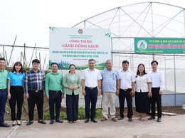 Nhiều công trình thiết thực của cán bộ, hội viên nông dân xã hướng tới 01 năm thành lập xã Thuận An