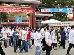 Phản ánh ngày thi tốt nghiệp THPT năm 2026 trên địa bàn xã Xuân Mai