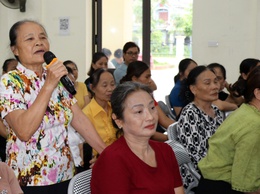 Đơn vị bầu cử số 2: đại biểu HĐND xã tiếp xúc cử tri trước kỳ họp thường lệ giữa năm 2026