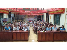 HỘI LIÊN HIỆP PHỤ NỮ XÃ THANH OAI ĐẨY MẠNH TUYÊN TRUYỀN, TẠO SỰ ĐỒNG THUẬN TRONG THỰC HIỆN DỰ ÁN KHU ĐÔ THỊ THỂ THAO OLYMPIC TẠI THÔN KIM LÂM