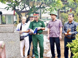 Phường Dương Nội rà soát hiện trạng nghĩa trang liệt sỹ phục vụ công tác xác định danh tính hài cốt liệt sỹ