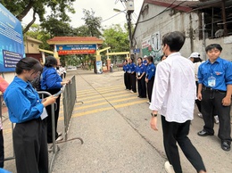 Phường Xuân Đỉnh: các thí sinh chính thức bước vào kỳ thi tốt nghiệp THPT năm 2026