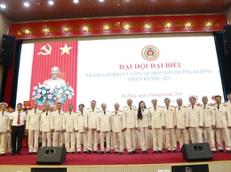 Đại hội thành lập Hội Cựu Công an nhân dân phường Hà Đông, nhiệm kỳ 2026- 2031