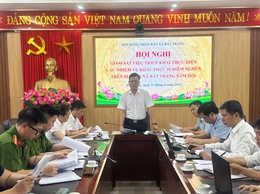 HĐND xã Bát Tràng giám sát việc triển khai thực hiện các nhiệm vụ khắc phục 5 